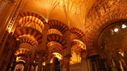 Mezquita-Catedral - Cathedral inside of the former Great Mosque of Cordoba, Andalusia, Spain