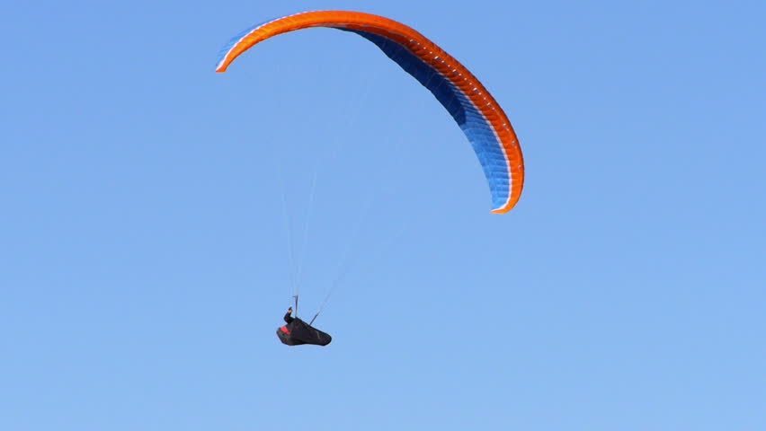 Paragliding. HD 1080p.