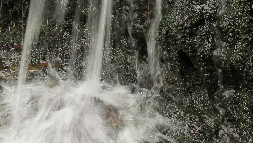 Close-up of a Waterfall