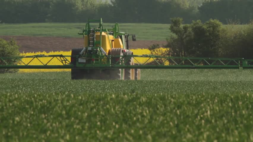 Spreading Pesticides in Springtime