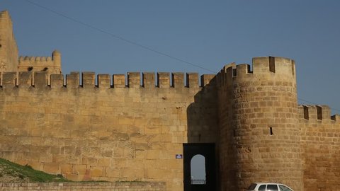 The historic fortress of Derbent