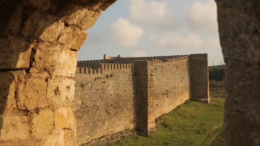 The historic fortress of Derbent
