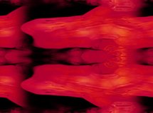 NTSC - Video Background 2195: Abstract fluid forms pulse, ripple and flow (Loop).