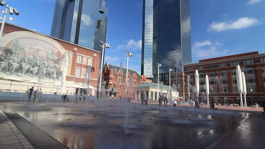 The new Sundance Square in Downtown Fort Worth