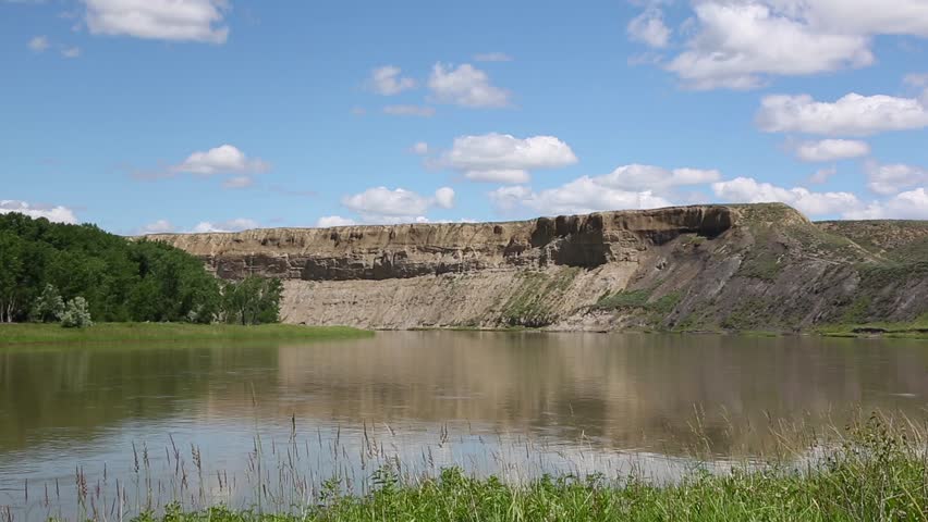 Montana, Upper Missouri River Breaks National Mounment, view of Missouri River