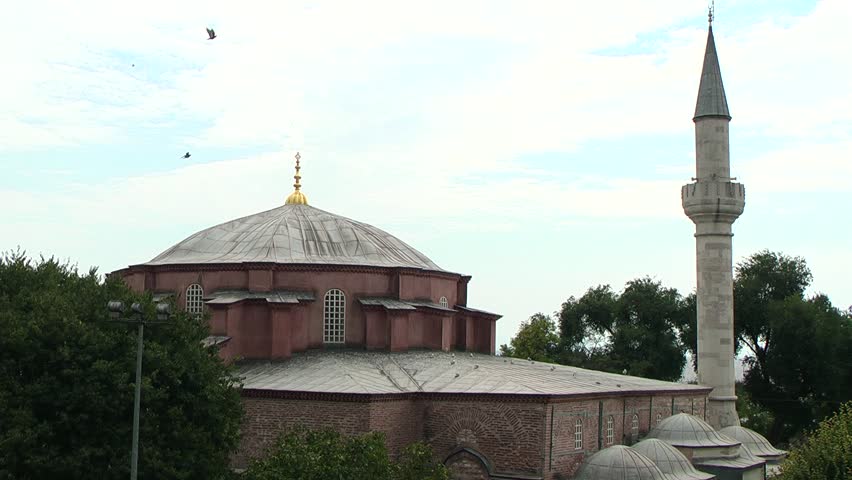 ISTANBUL,TURKEY,SEPTEMBER 20 2013: Litte Hagia Sophia is a mosque. It was