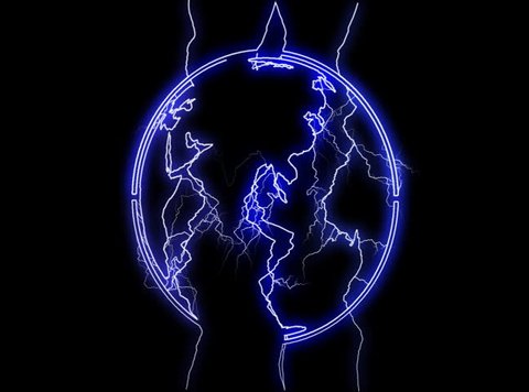 Rotating Globe Planet Surrounded By Blue Stock Footage Video (100%  Royalty-free) 509869 | Shutterstock