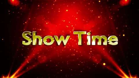 Show Time Text in Particles
