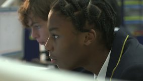 CU TU RF School children using computer in Computer Laboratory - Powered by Shutterstock - Get 15% off with code: PIKWIZARD15