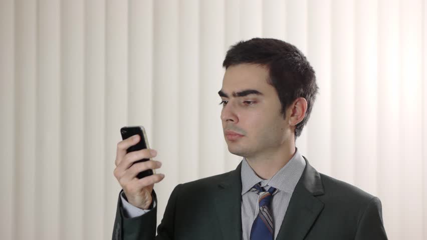 Business using a smartphone device