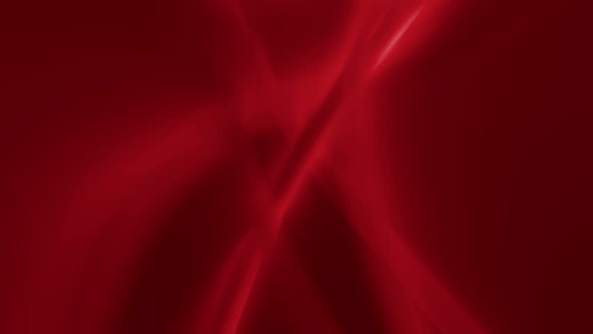 Flowing Light Streaks Abstract Background Loop - Red 