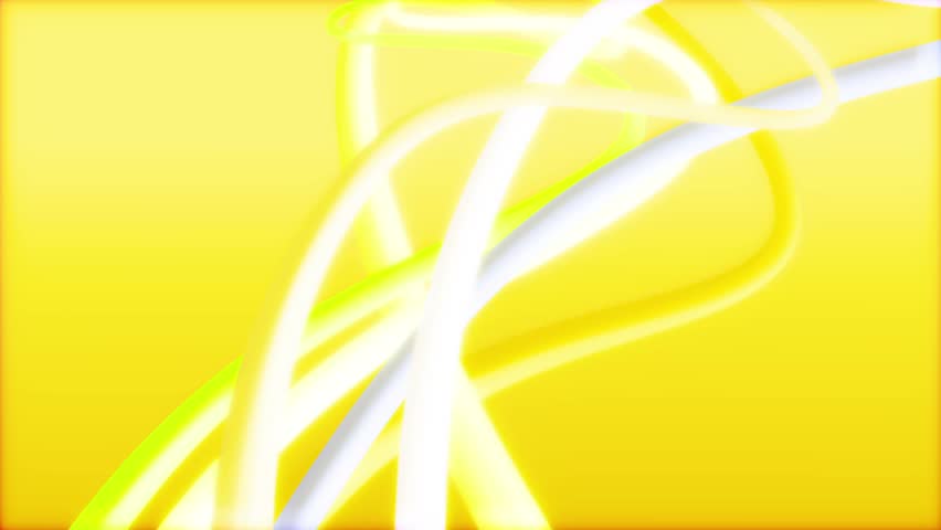 A bright yellow fibre optic animated background