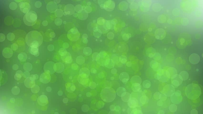 Green abstract background animation loop