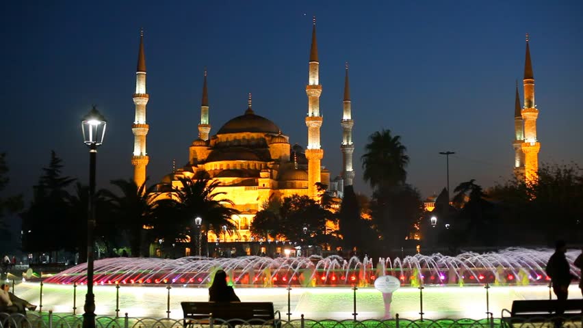 Sultan Ahmet Camii (Blue Mosque). Istanbul, Turkey