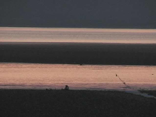 Sunset on the lake