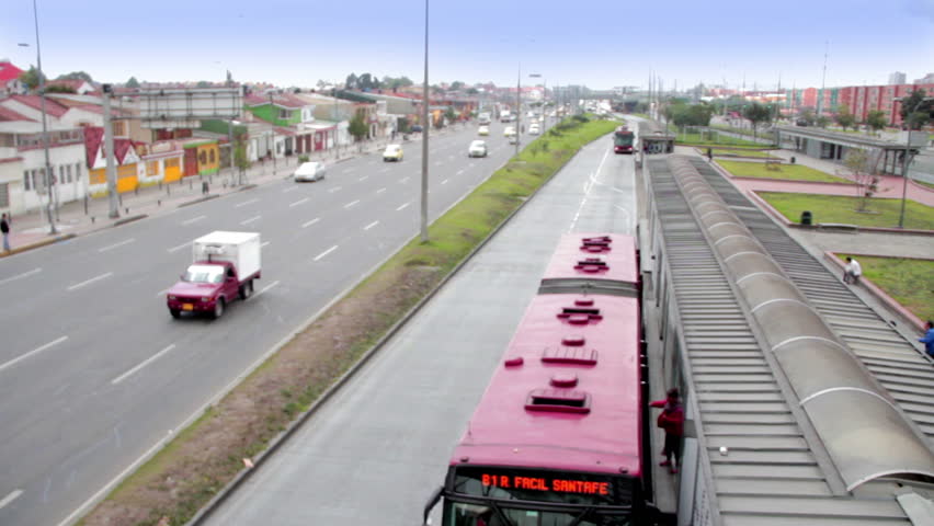 BUS STATION IN BOGOTA