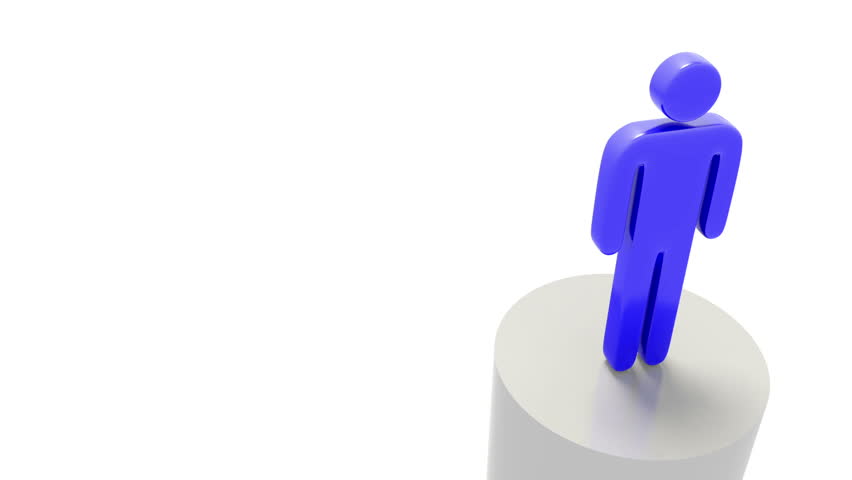 A concept video depicting a podium concept. Rendered against a white background.