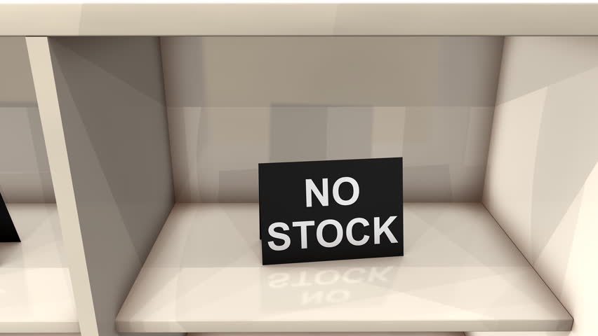No stock.