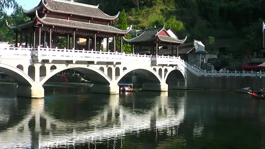 In the town Fenghuang The province of Hunan China