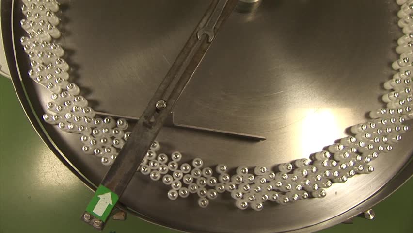 Automated production of medicines. Filling drug vials