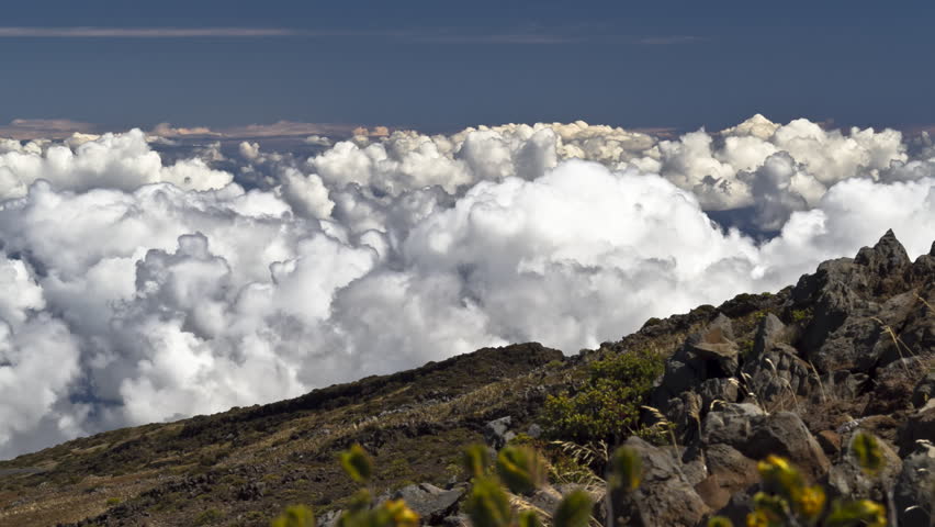 Haleakala Clouds, Timelapse, Maui, Hawaii, USA