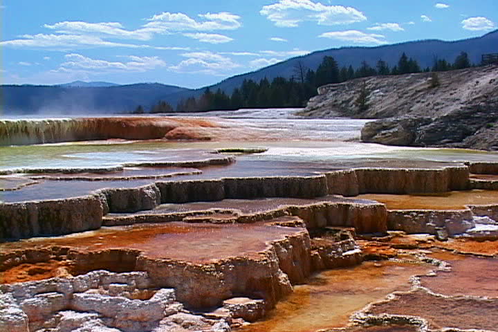 Yellowstone geyser