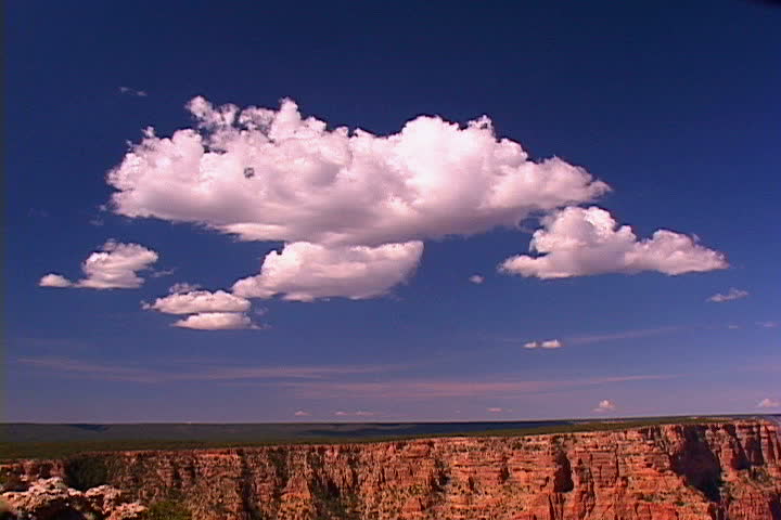 Grand Canyon clouds