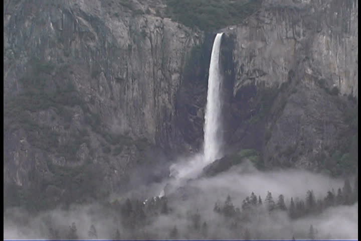 Bridal Veil Falls, Yosemite, CA
