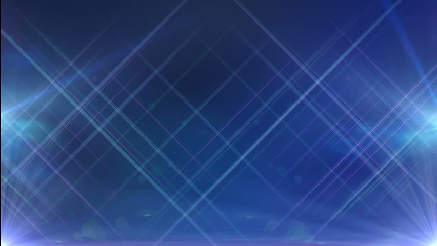 Blue Lens Flare Abstract Background