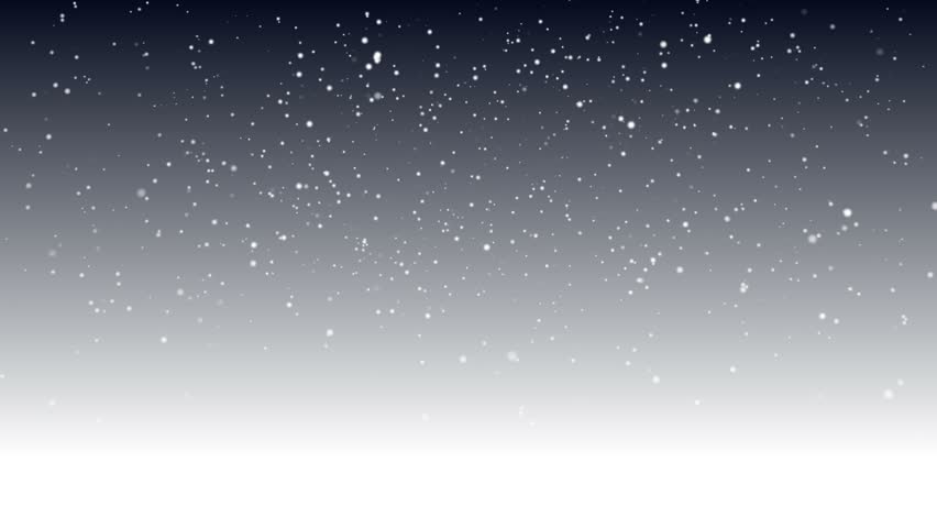 Snow Background - Animated Falling snowflakes