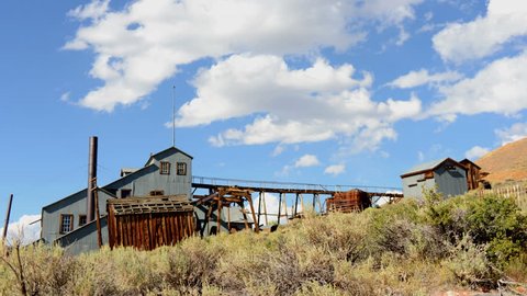 Time Lapse of Bodie California - Abandon Mining Ghost Town - Daytime - 4K, UHD Ultra HD resolution