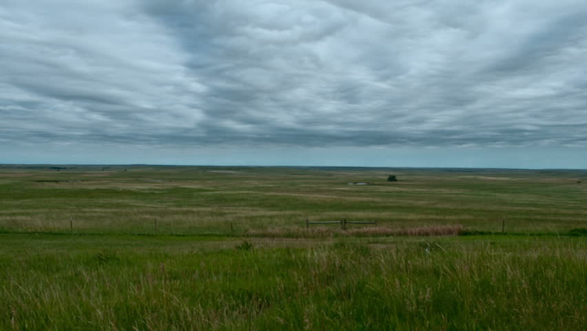 Time Lapse of Scenic Meadow - Badlands National Park 4K, UHD Ultra HD resolution