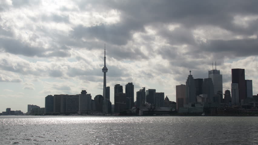 Toronto Harbour Time-Lapse 1. Time-lapse of about 45 minutes of the Toronto