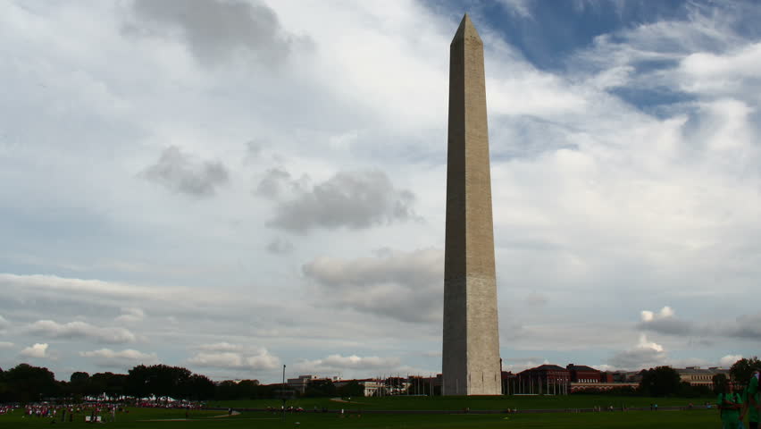 Washington Monument Time-Lapse. Timelapse of the Washington Monument in