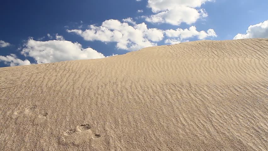 Sand Dune against the sky