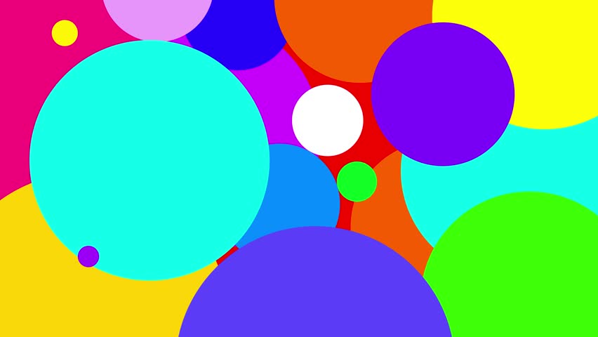 A colorful bubbles transition. With optional luma matte.