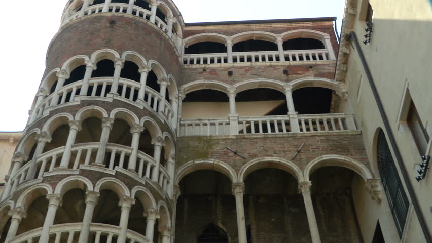 Bovoli staircase, Venice (Italy)