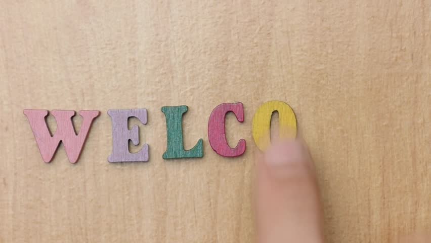 WELCOME message