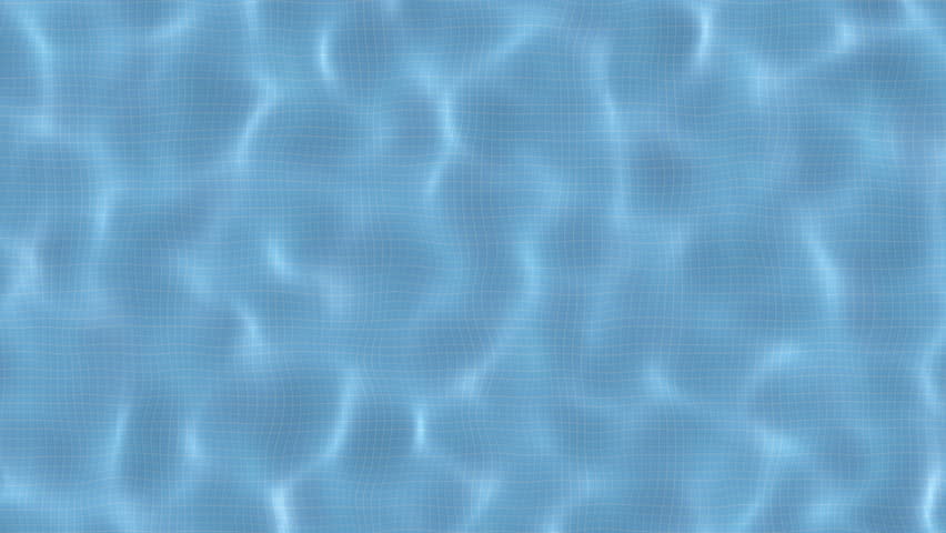 Looping clip of water ripples over small tiles, like a swimming pool.  Animation