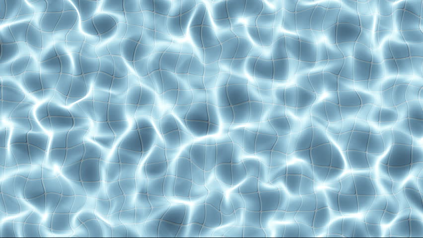Looping clip of water ripples over large tiles, like a swimming pool.  Animation