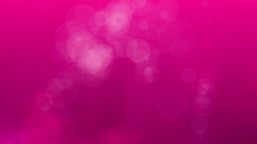 Animation of Pink bokeh Abstract Background 
