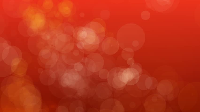 Animation of Yellow and Orange bokeh Abstract Background 
