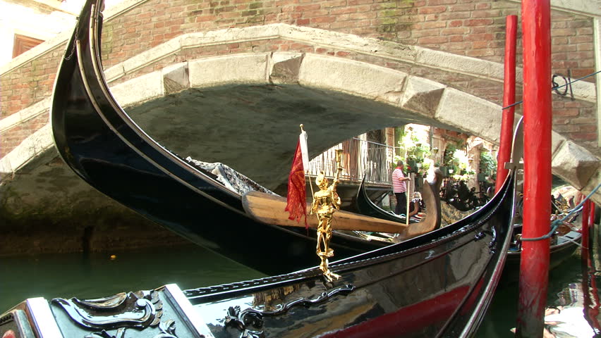 Gondola detail, Venice (Italy)
