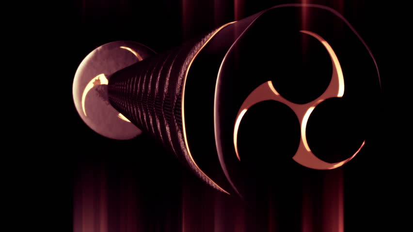 Samurai Katana 3D artwork animation