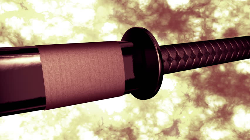 Samurai Katana 3D artwork animation