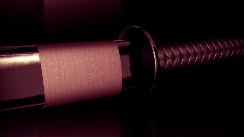 Samurai Katana 3D artwork animation
