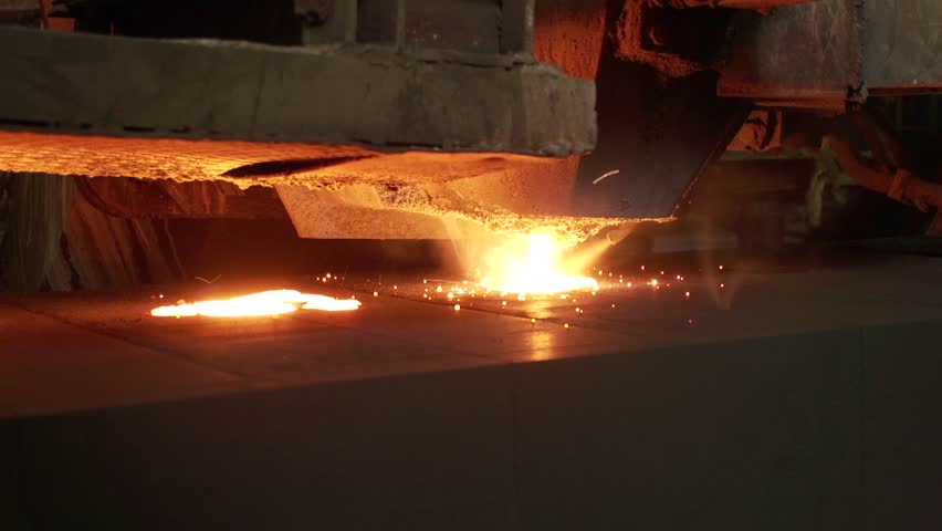 Steel, metal factory