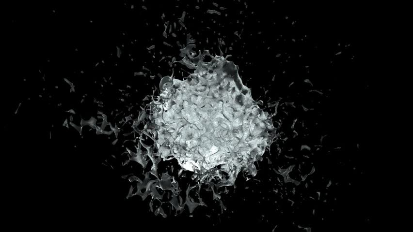 water splash with al fa channel