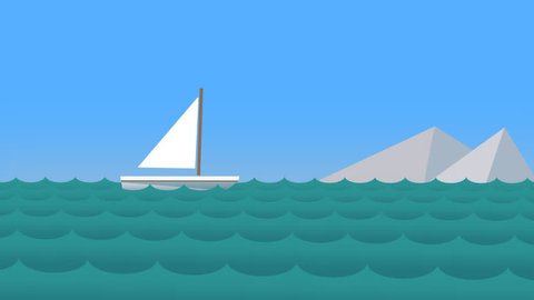 Yacht Vector Icon Stock Vector (Royalty Free) 318521849 | Shutterstock