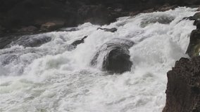The rapid river near Huangguoshu Waterfall, Guizhou, China-2